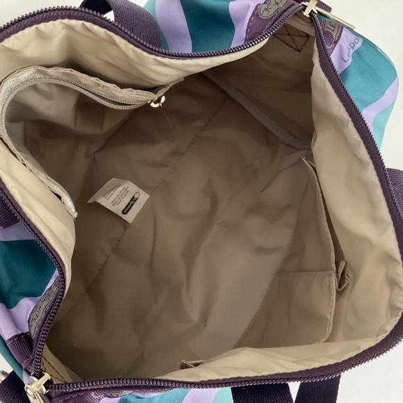 LeSportsac Easy Carry Handbag Aberdeen Stripe - Picture 8 of 11